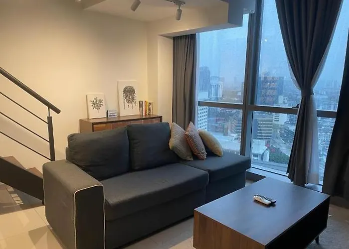 2Br Modern Loft At Pj L Lrt L 300Mbps Wifi